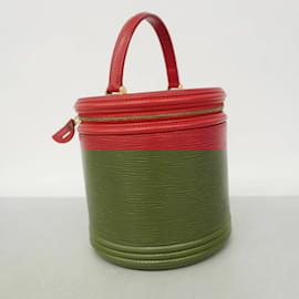 Louis Vuitton-Louis Vuitton Epi Cannes Handbag-Red