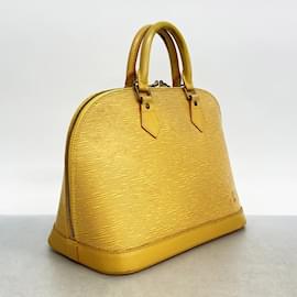 Louis Vuitton-Louis Vuitton Epi Alma Handbag in Jaune-Yellow