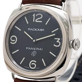 Panerai-Panerai Radiomir Base Logo 45mm Black Dial Manual Winding Watch-Other