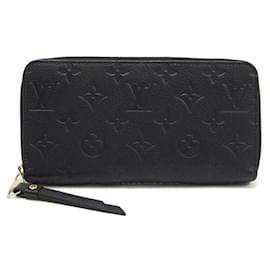 Louis Vuitton-Louis Vuitton Monogram Empreinte Zippy Wallet-Black,Other,Monogram