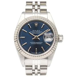 Rolex-Rolex Lady DateJust 26mm-Bleu