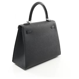 Hermès-Hermès Kelly 25-Noir