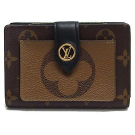 Billetera bi-fold Juliette Monogram Reverse de Louis Vuitton Otro Monograma