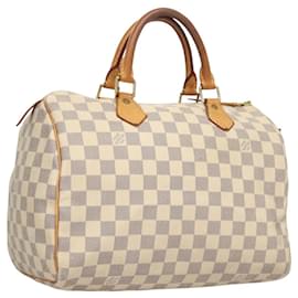 Louis Vuitton-LOUIS VUITTON Damier Azur Speedy 30 Hand Bag N41533 LV Auth 117877-Other