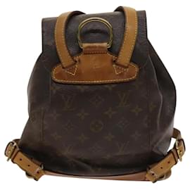 Louis Vuitton-LOUIS VUITTON Monogram Montsouris MM Backpack M51136 LV Auth ep8786-Monogram