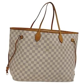 Louis Vuitton-LOUIS VUITTON Damier Azur Neverfull GM Tote Bag N41360 LV Auth 115637-Other
