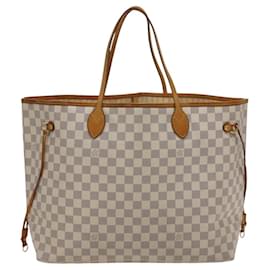 Louis Vuitton-LOUIS VUITTON Damier Azur Neverfull GM Tote Bag N41360 LV Auth 115637-Other
