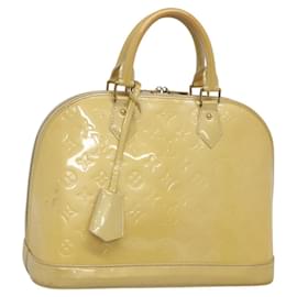 Louis Vuitton-LOUIS VUITTON Monogram Vernis Alma PM Hand Bag Broncorail M91445 LV Auth 122513-Other