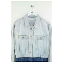 Autre Marque-Cotton jumpsuit-Blue