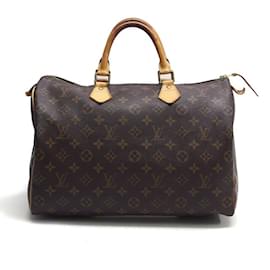 Louis Vuitton-Louis Vuitton Monogram Speedy 35 Boston Bag-Other,Monogram