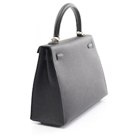 Hermès-Hermès Kelly 25-Noir