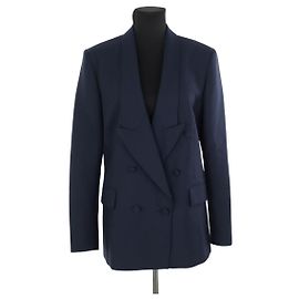 Coperni Blazer aus blauer Wolle Blau
