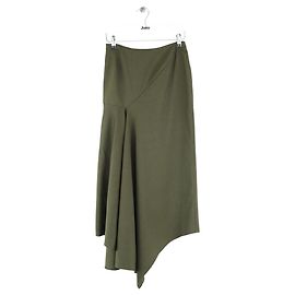 Alexandre Vauthier Khaki wool skirt Khaki