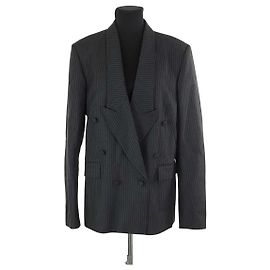 Coperni Schwarzer Wollblazer Schwarz