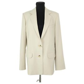 Helmut Lang Beige Wollblazer Beige