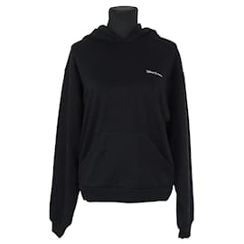 Coperni Schwarzer Baumwollpullover Schwarz