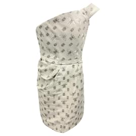 Autre Marque-Johanna Ortiz Silver Little Details Dress-Silvery