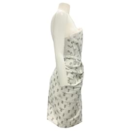 Autre Marque-Johanna Ortiz Silver Little Details Dress-Silvery