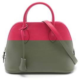 Hermès-Sac à main Hermes Bolide 1923 25 Evercolor-Rose