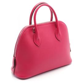 Hermès-Hermes Bolide 1923 25 Evercolor Handbag-Pink