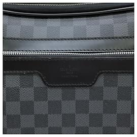 Louis Vuitton-Louis Vuitton Damier Graphite Pegase 55 Luggage-Black