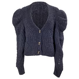 Odette Cardigan aus Marineblauer Wolle von Ulla Johnson Blau Marineblau