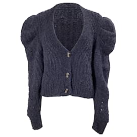 Ulla Johnson- Ulla Johnson Odette Cardigan Navy Blue Wool-Blue,Navy blue