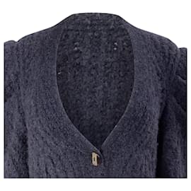 Ulla Johnson- Ulla Johnson Odette Cardigan Navy Blue Wool-Blue,Navy blue