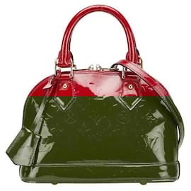 Louis Vuitton-Louis Vuitton Alma BB Monogram Vernis 2way bag-Red