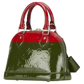 Louis Vuitton-Louis Vuitton Alma BB Monogram Vernis 2way bag-Red
