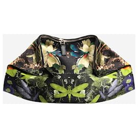 Alexander Mcqueen-Multi printed manta cornerflap clutch-Multiple colors