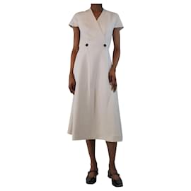 Autre Marque-Beige Pienza midi dress - size UK 6-Other