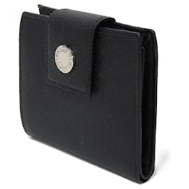 Bulgari-Bvlgari Classico Compact Bi-fold Wallet-Black
