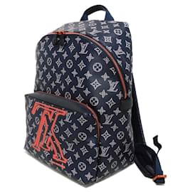 Louis Vuitton-Sac à dos Apollo Louis Vuitton-Rose,Blanc,Bleu Marine