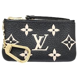 Louis Vuitton-Louis Vuitton Monogram Empreinte Coin Purse-Black