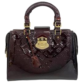 Louis Vuitton-Sac à main Louis Vuitton Vernis Melrose Avenue-Bordeaux