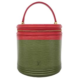 Louis Vuitton-Louis Vuitton Epi Cannes Handbag-Red