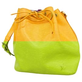 Louis Vuitton-Louis Vuitton Epi Petit Noe Shoulder Bag-Yellow