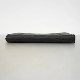 Louis Vuitton-Portefeuille Long Louis Vuitton Monogram Shadow Zippy Horizontal-Noir