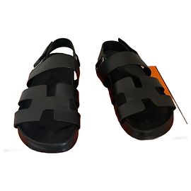 Hermès Takara Sandals Black