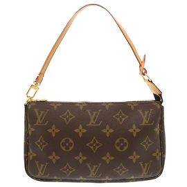 Pochette Accesorios Monogram de Louis Vuitton Castaño Monograma