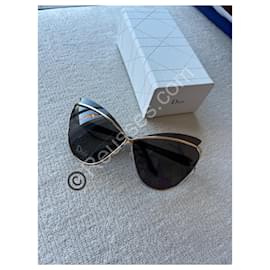 Dior-Dior Asymmetrical Arm Aviator Sunglasses-Other
