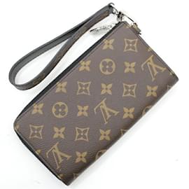 Louis Vuitton-Portefeuille long Monogram Macassar Louis Vuitton-Monogramme