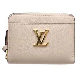 Louis Vuitton-Louis Vuitton Taurillon Leather Coin Purse-Grey