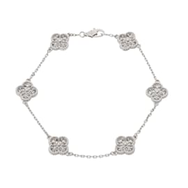 Van Cleef & Arpels-Bracelet charm Sweet Alhambra de Van Cleef & Arpels-Blanc