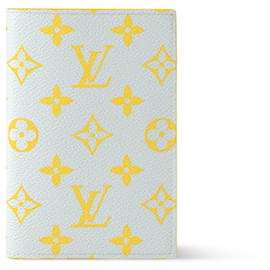 Louis Vuitton-LV Monogram Glow Passport cover-Grey