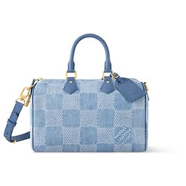 Louis Vuitton LV Speedy 30 Damier Denim Blue