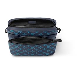 Louis Vuitton-Messager LV Trio nouveau bleu-Bleu