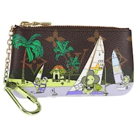 Louis Vuitton-LOUIS VUITTON Monogram Vivienne Pochette Cles Coin Purse M82615 LV Auth 121828A-Monogram