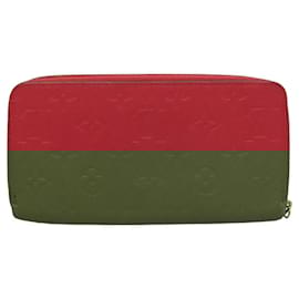 Louis Vuitton-LOUIS VUITTON Monogram Empreinte Zippy Wallet Glenard M83639 LV Auth 121941-Other